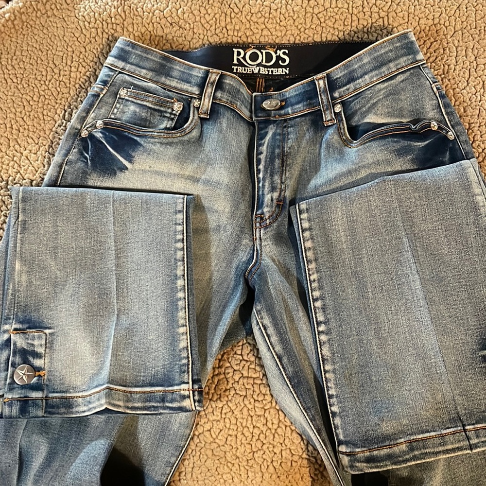 Size 7/8 36 Rod's casual cowgirl jeans